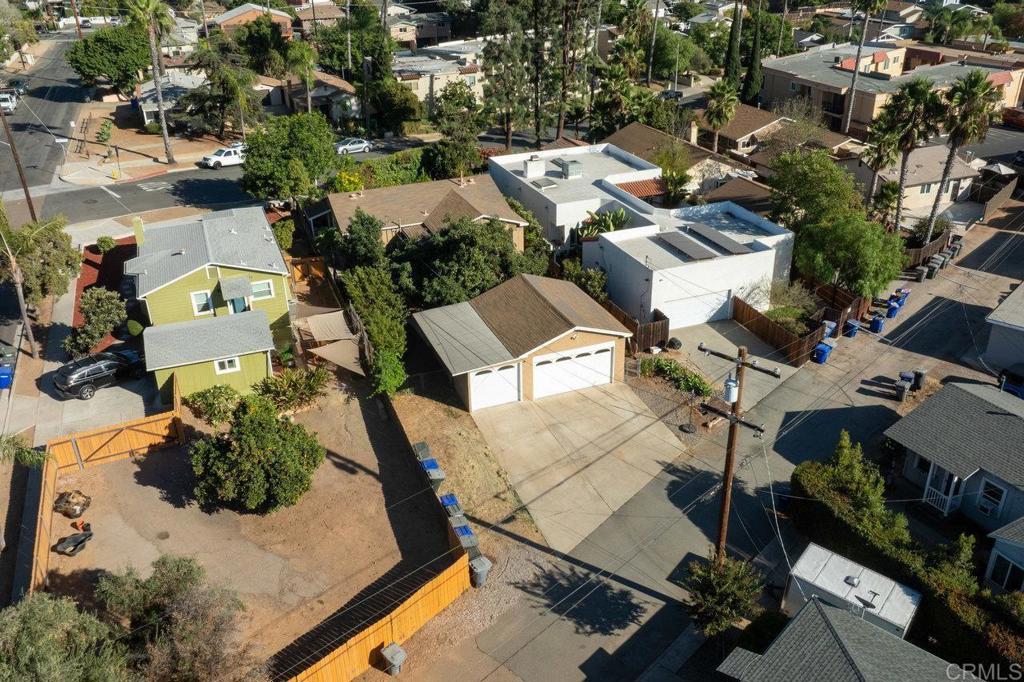 4530-32 4th Street La Mesa, CA 91941 - Photo 48 of 50 an aerial view of a house with a yard