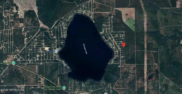 a bird view of a house