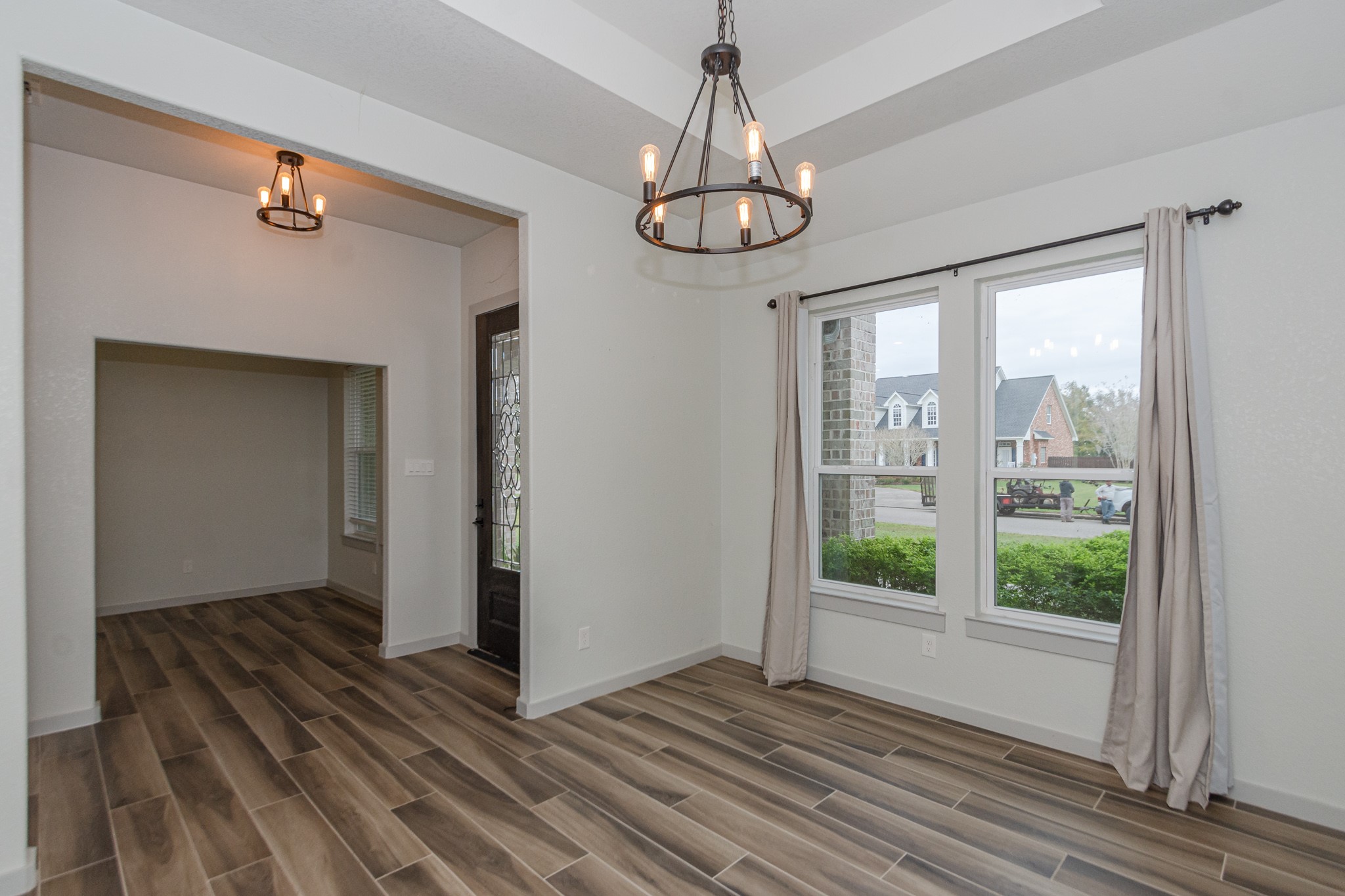 2190 Riverside Drive West Columbia, TX 77486 - Photo 18 of 39 a view of a livingroom with wooden floor and staircase