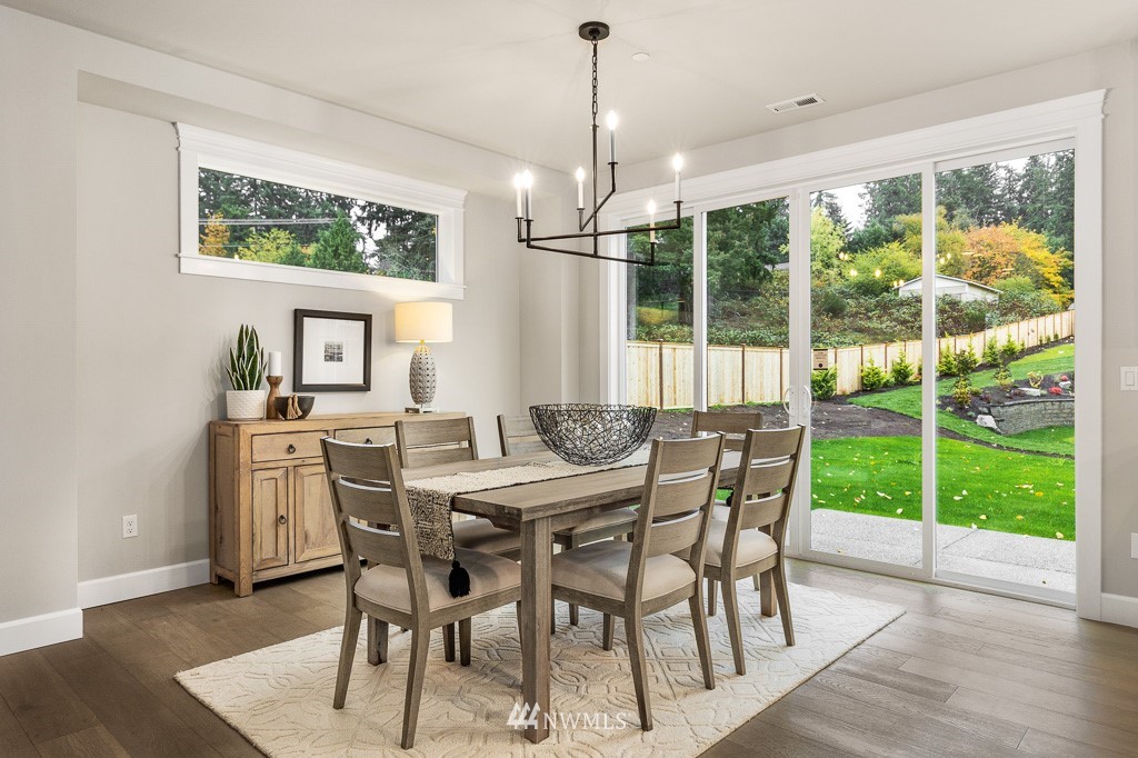 22915 31st Avenue Southeast Bothell, WA 98021 - Photo 22 of 40 a dining room with furniture window wooden floor