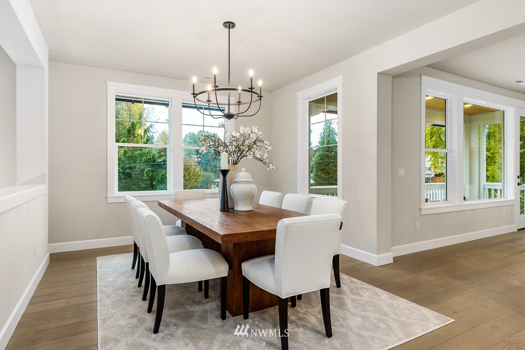 22915 31st Avenue Southeast Bothell, WA 98021 - Photo 24 of 40 a view of a dining room with furniture window and outside view