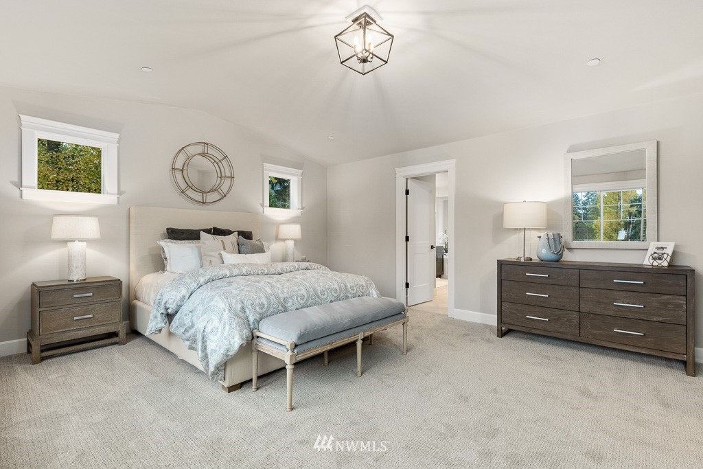 22915 31st Avenue Southeast Bothell, WA 98021 - Photo 29 of 40 a bedroom with a bed and a closet