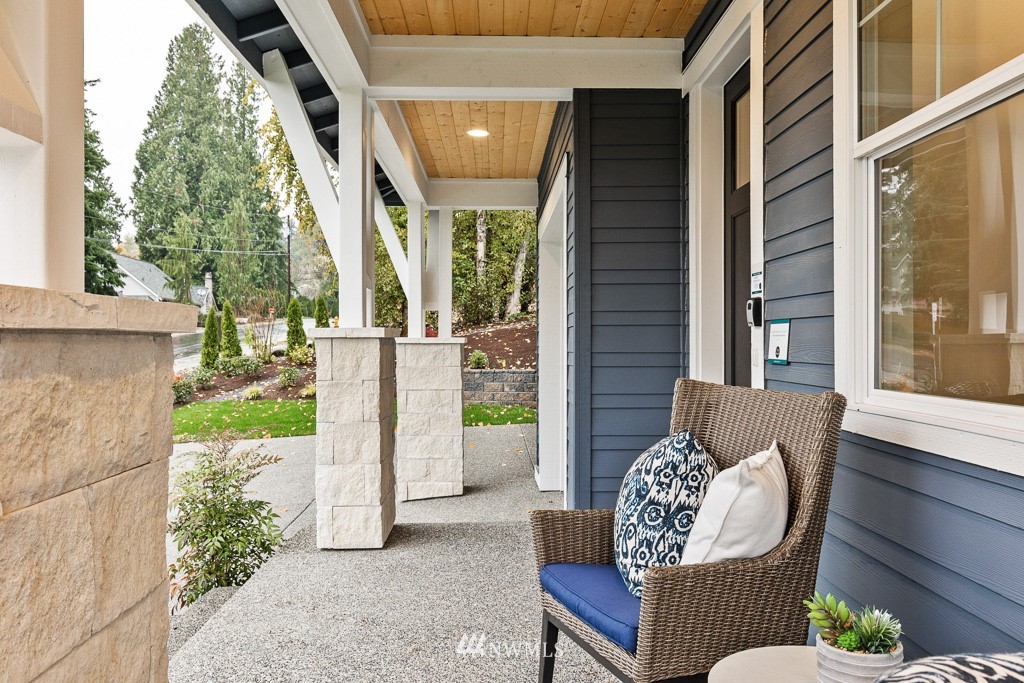 22915 31st Avenue Southeast Bothell, WA 98021 - Photo 40 of 40 a outdoor living space with patio furniture and potted plants