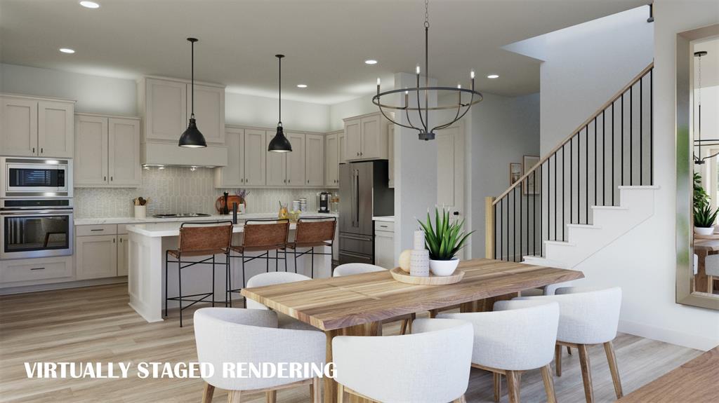 1948 Fennel Road Frisco, TX 75033 - Photo 4 of 15 With tons of storage and prep space, our Rousseau plan offers a dream kitchen any chef would be proud to call their own! VIRTUALLY STAGED RENDERING
