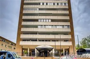 a view of a tall building