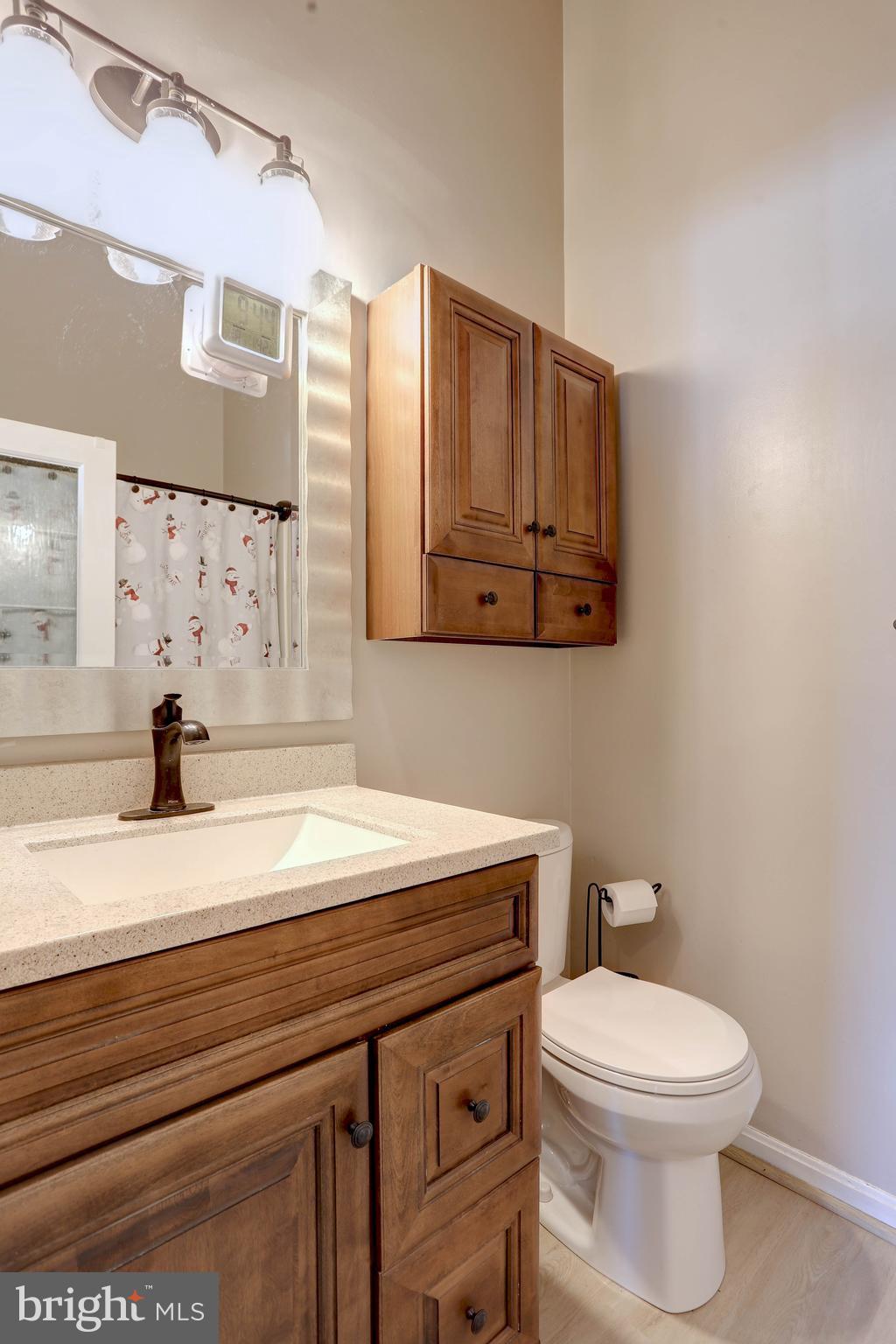 602 Moonglow Road, Unit 302 Odenton, MD 21113 - Photo 18 of 24 a bathroom with a sink a toilet and mirror