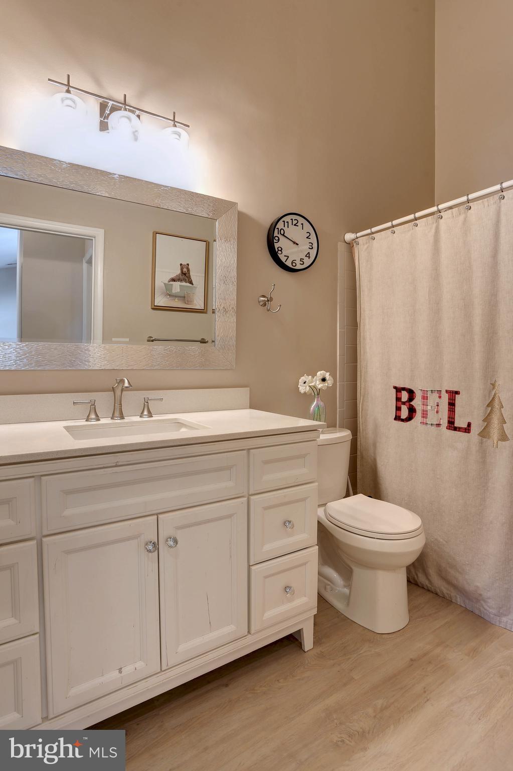 602 Moonglow Road, Unit 302 Odenton, MD 21113 - Photo 21 of 24 a bathroom with a toilet sink and mirror