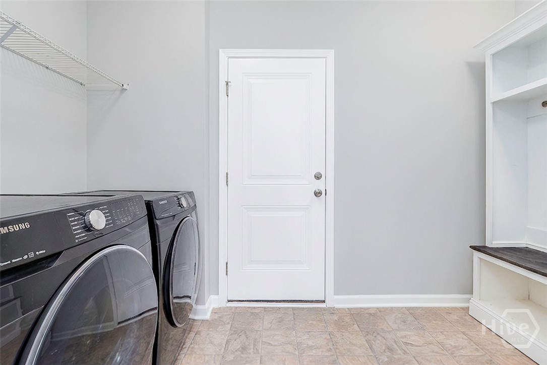 11 Marshland Point Pooler, GA 31322 - Photo 17 of 40 Laundry with built in arrival center