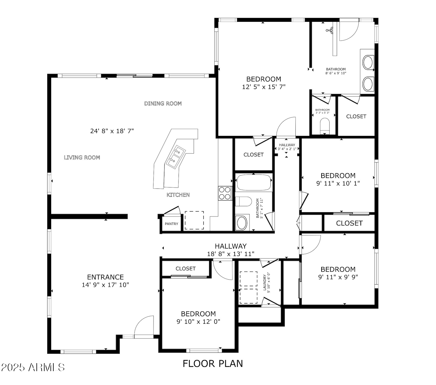 208 East Devon Drive Gilbert, AZ 85296 - Photo 37 of 37 a picture of a floor plan