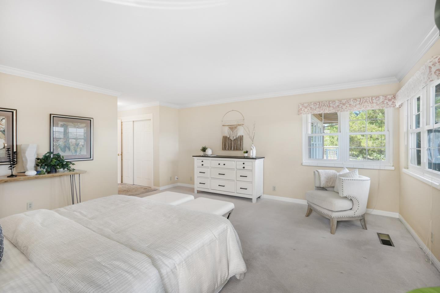19573 Almaden Road San Jose, CA 95120 - Photo 17 of 41 a bedroom with a bed and a couch