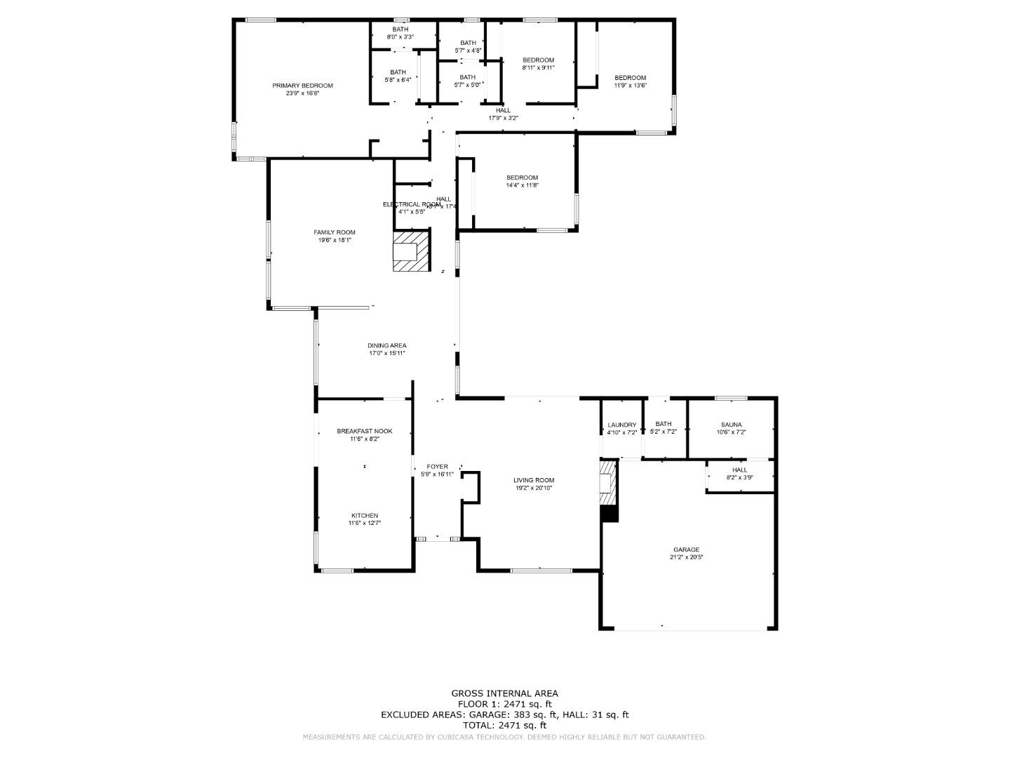 19573 Almaden Road San Jose, CA 95120 - Photo 41 of 41 a picture of a floor plan