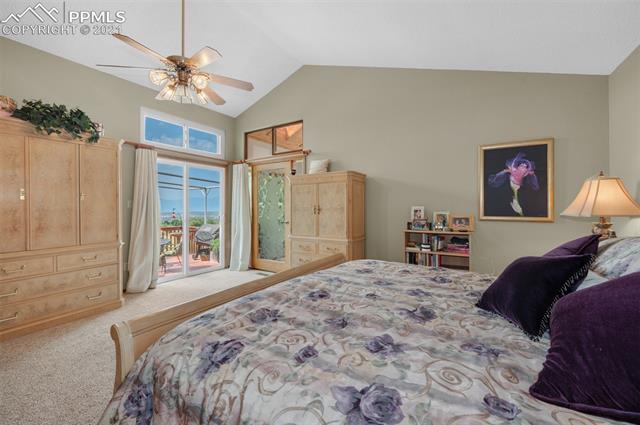 5220 Silo Ridge Colorado Springs, CO 80917 - Photo 22 of 36 Sliding glass doors from Master Bedroom to the Deck
