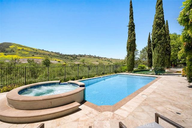 a view of outdoor space yard deck patio and outdoor kitchen
