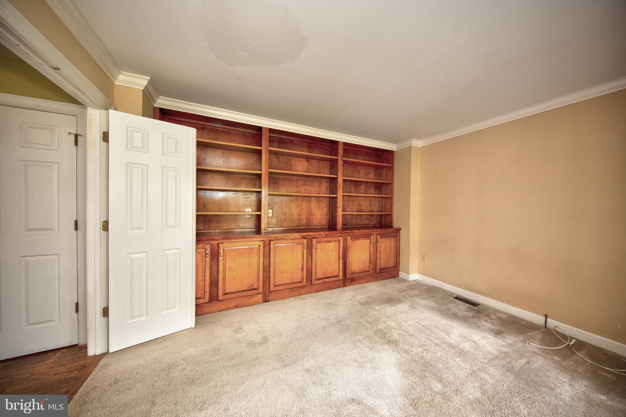 2502 Lady Ann Court Churchville, MD 21028 - Photo 13 of 48 a view of an empty room with closet and racks