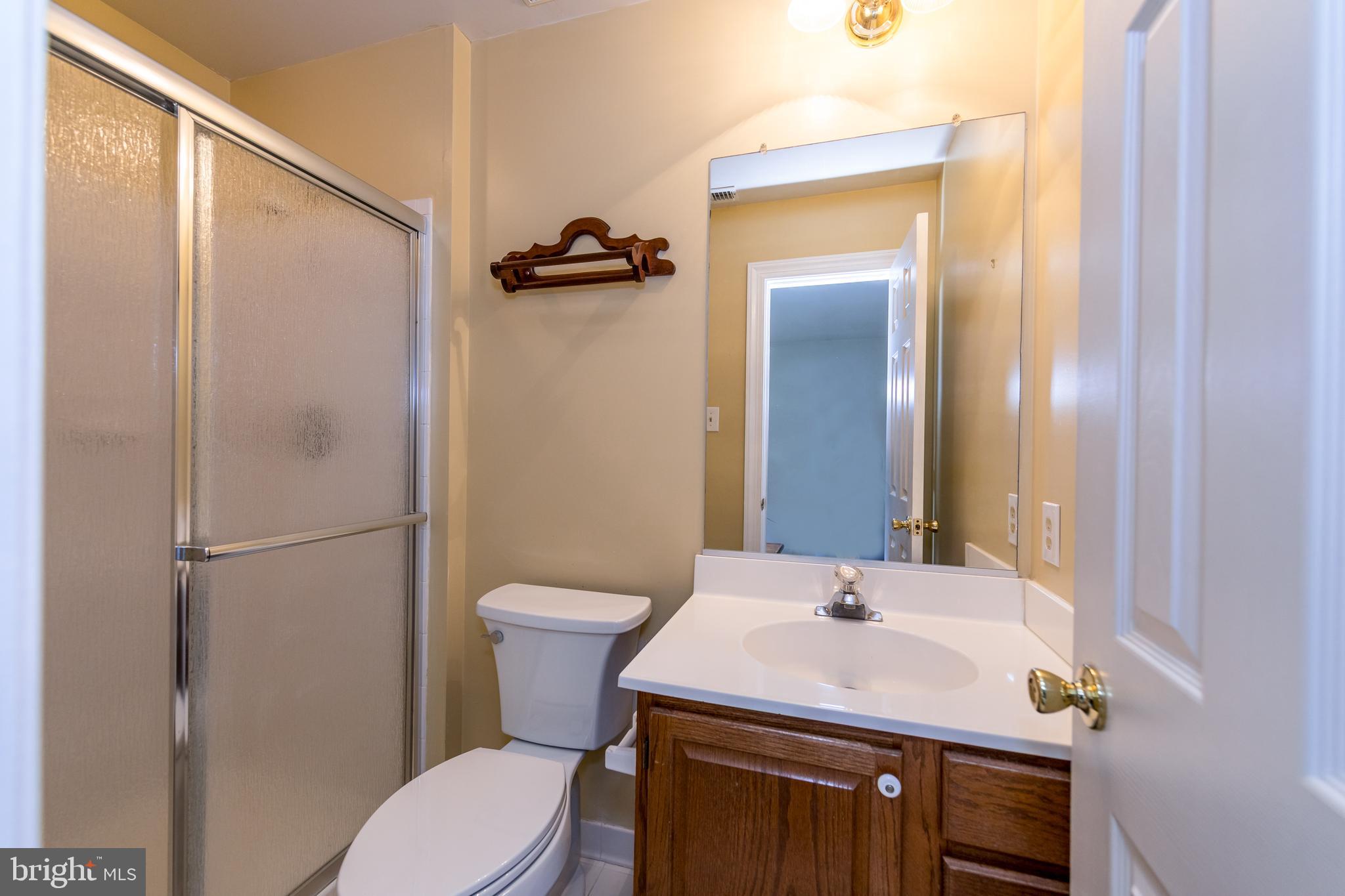 2502 Lady Ann Court Churchville, MD 21028 - Photo 33 of 48 a bathroom with a sink a toilet and shower