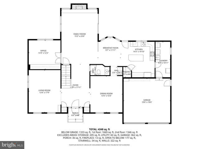 a picture of a floor plan