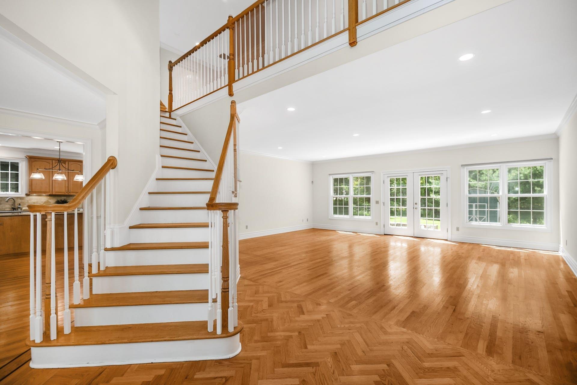 5 Christopher Lane Norwalk, CT 06851 - Photo 8 of 46 a view of empty room with stairs