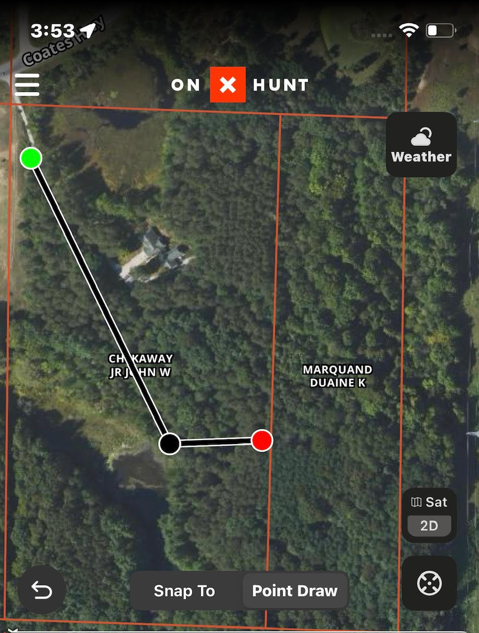 Coates Highway Manistee, MI 49660 - Photo 2 of 13 Easement location