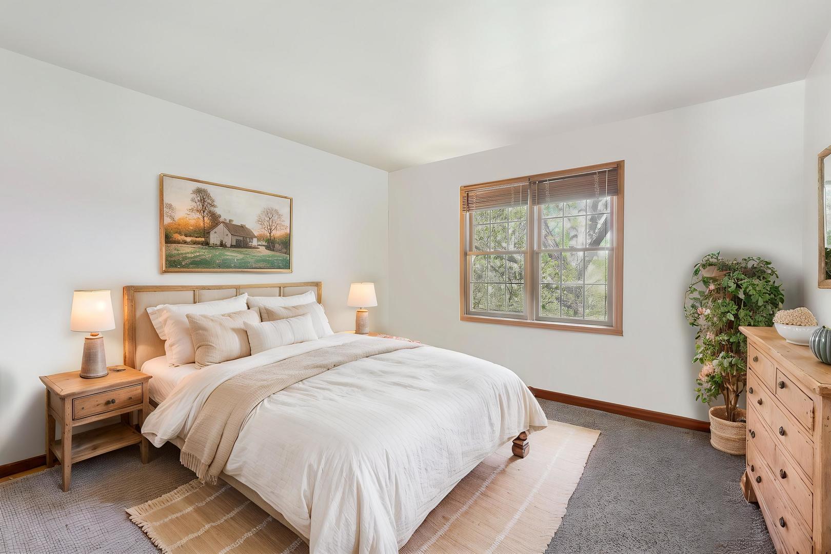 2835 Randall Ridge Court Elgin, IL 60124 - Photo 25 of 39 a bedroom with a bed and a painting on the wall