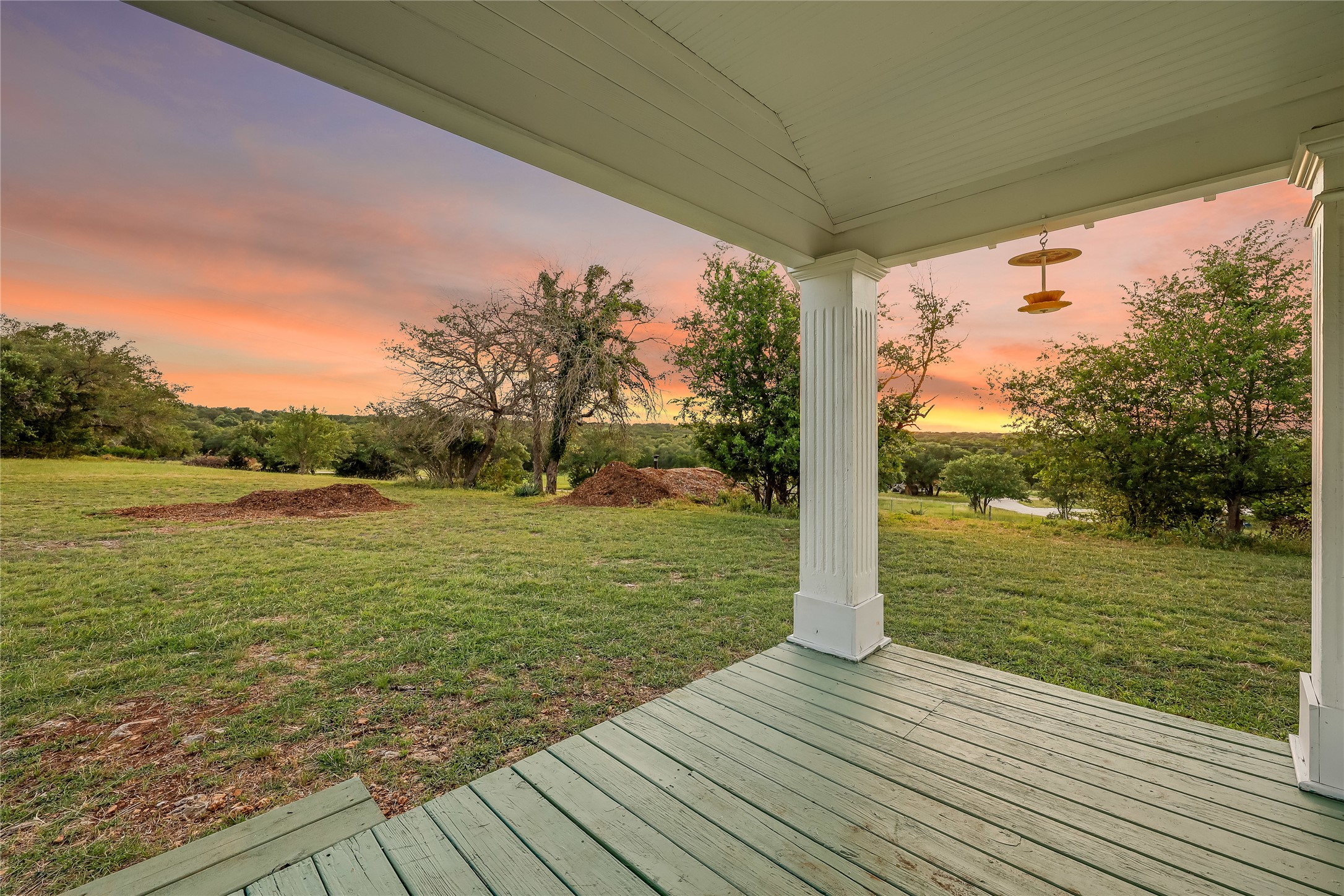 13471 Cedar Valley Road Salado, TX 76571 - Photo 23 of 39 a view of a lake from a balcony