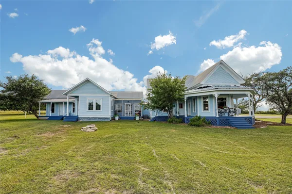 a view of a lake from a balcony