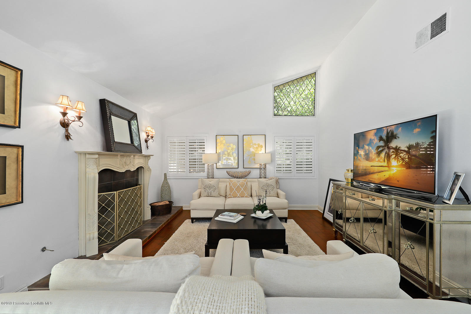 1412 Hillside Drive Glendale, CA 91208 - Photo 8 of 33 a living room with furniture and a flat screen tv