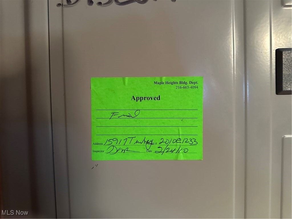 15917 Turney Road Maple Heights, OH 44137 - Photo 18 of 19 Electric panel