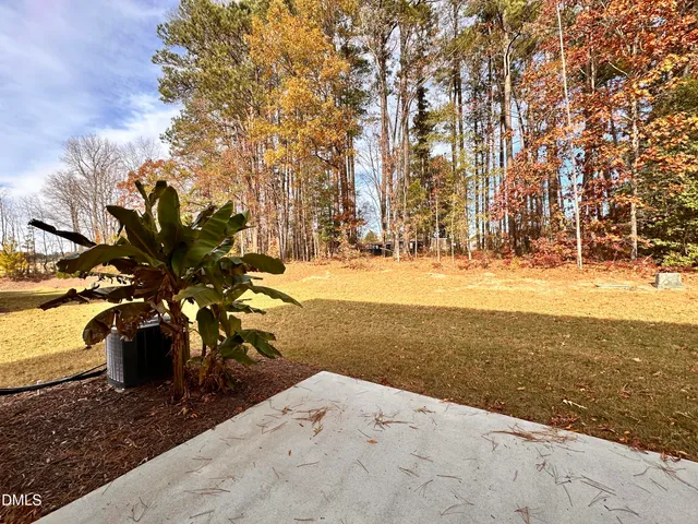 a view of outdoor space and yard