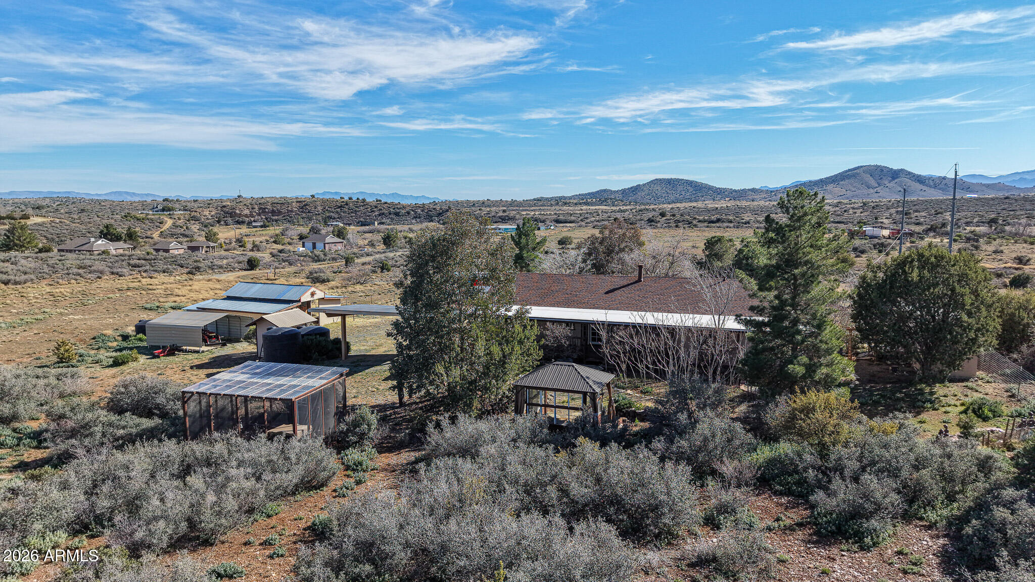 11401 South Hackberry Trail Mayer, AZ 86333 - Photo 18 of 21 an aerial view of multiple house