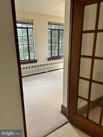 a view of front door