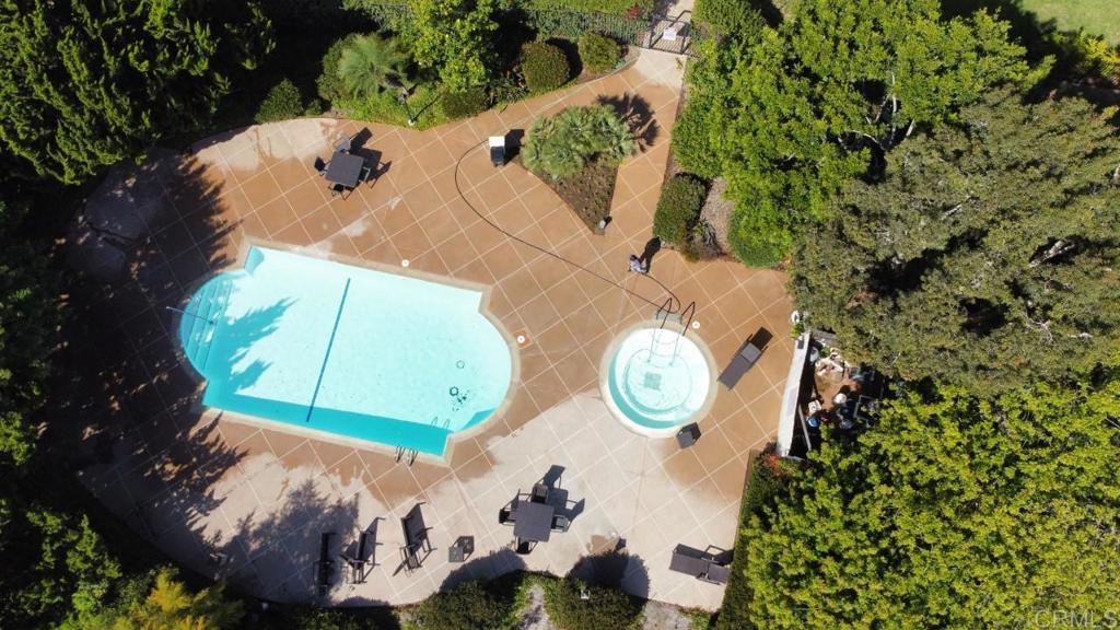 2005 Costa Del Mar Road, Unit 619 Carlsbad, CA 92009 - Photo 6 of 23 an aerial view of a house with garden space sitting space and swimming pool