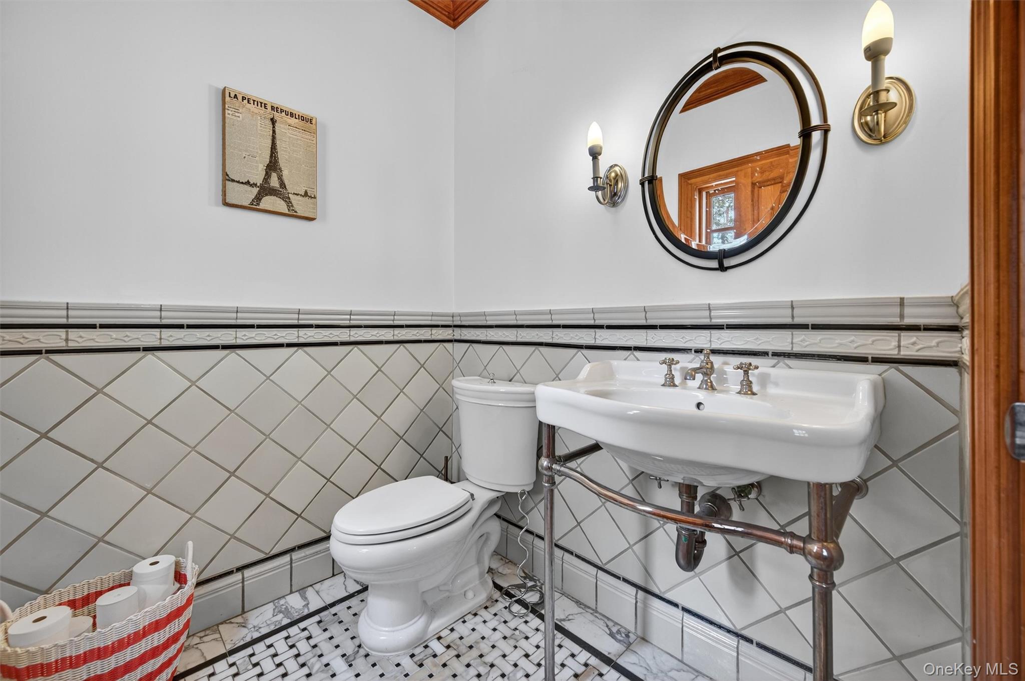 10 Greenwich Avenue Central Valley, NY 10917 - Photo 22 of 42 a bathroom with a sink a toilet and a mirror