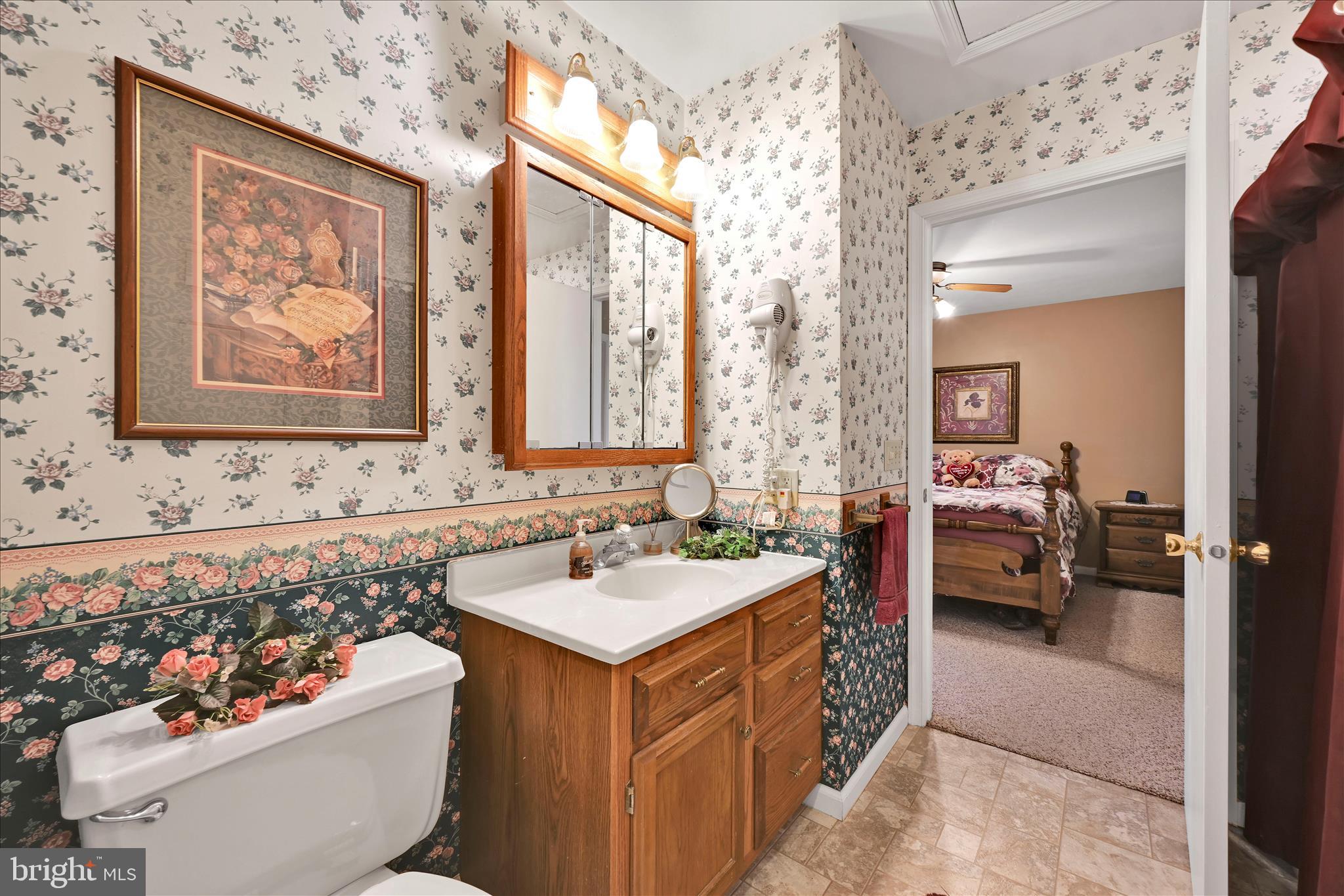 61 West Rosebud Road Myerstown, PA 17067 - Photo 34 of 58 a bathroom with a sink and a mirror