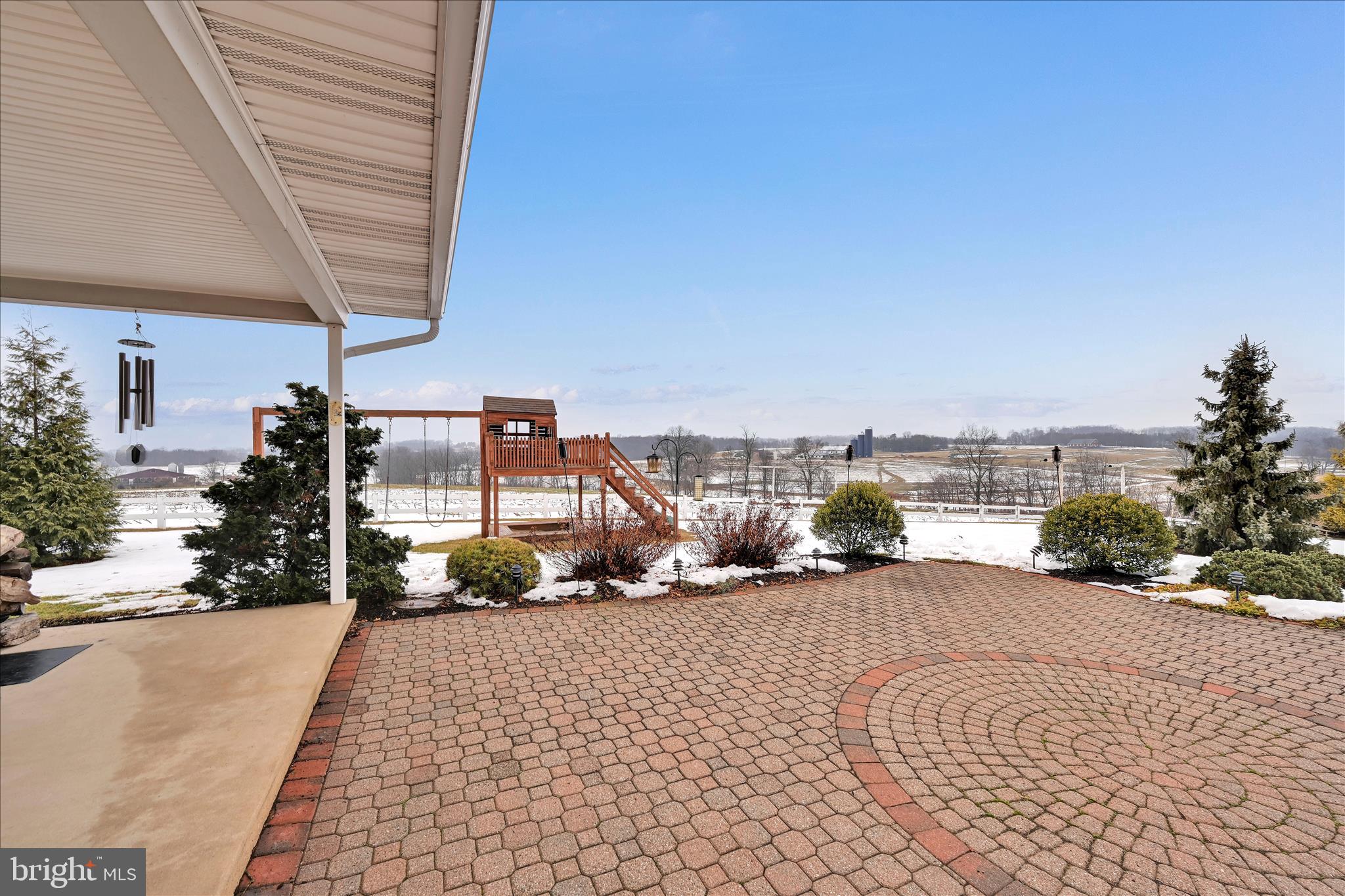 61 West Rosebud Road Myerstown, PA 17067 - Photo 39 of 58 a view of a terrace with yard