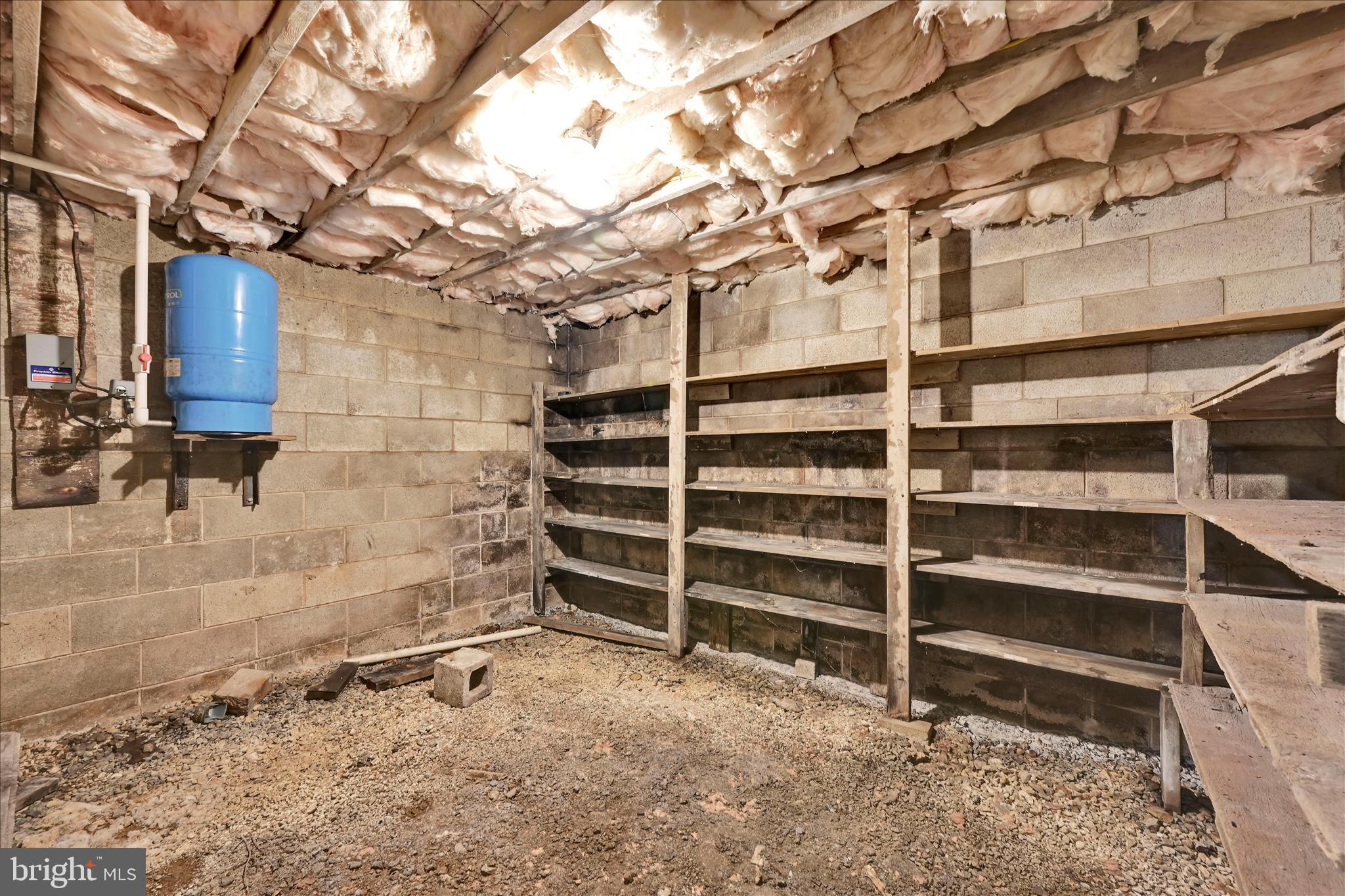 61 West Rosebud Road Myerstown, PA 17067 - Photo 44 of 58 a view of an empty room with a brick wall