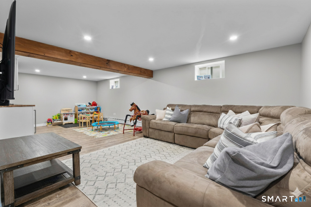 260 Toilsome Place Bridgeport, CT 06604 - Photo 26 of 37 Lower Level Family Room