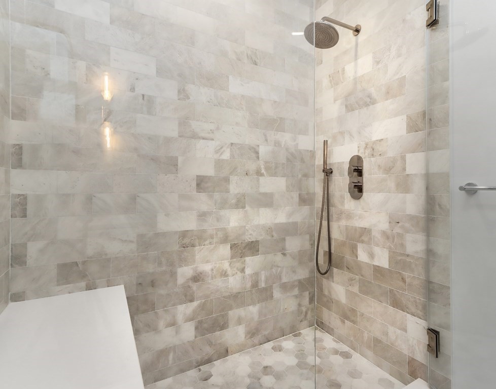 189 Babcock Street, Unit 2 Brookline, MA 02446 - Photo 24 of 39 a bathroom with a shower