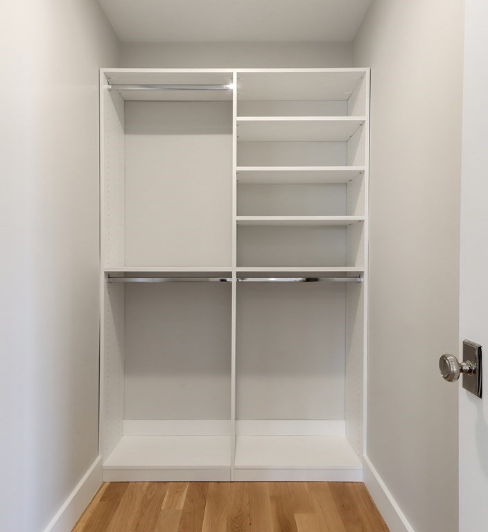 189 Babcock Street, Unit 2 Brookline, MA 02446 - Photo 26 of 39 a view of walk in closet with empty racks