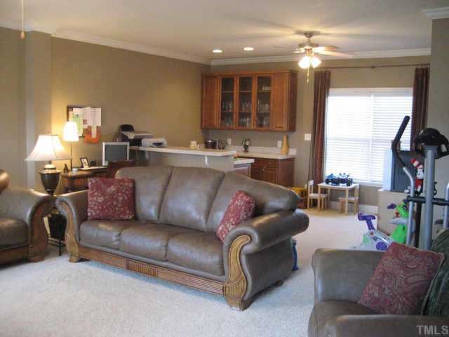 665 Cole Road Clayton, NC 27520 - Photo 7 of 12 Family/Bonus room with wet bar and 1/2 bath.