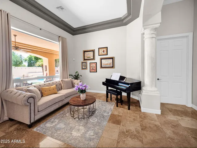 a kitchen with stainless steel appliances kitchen island granite countertop a sink and cabinets