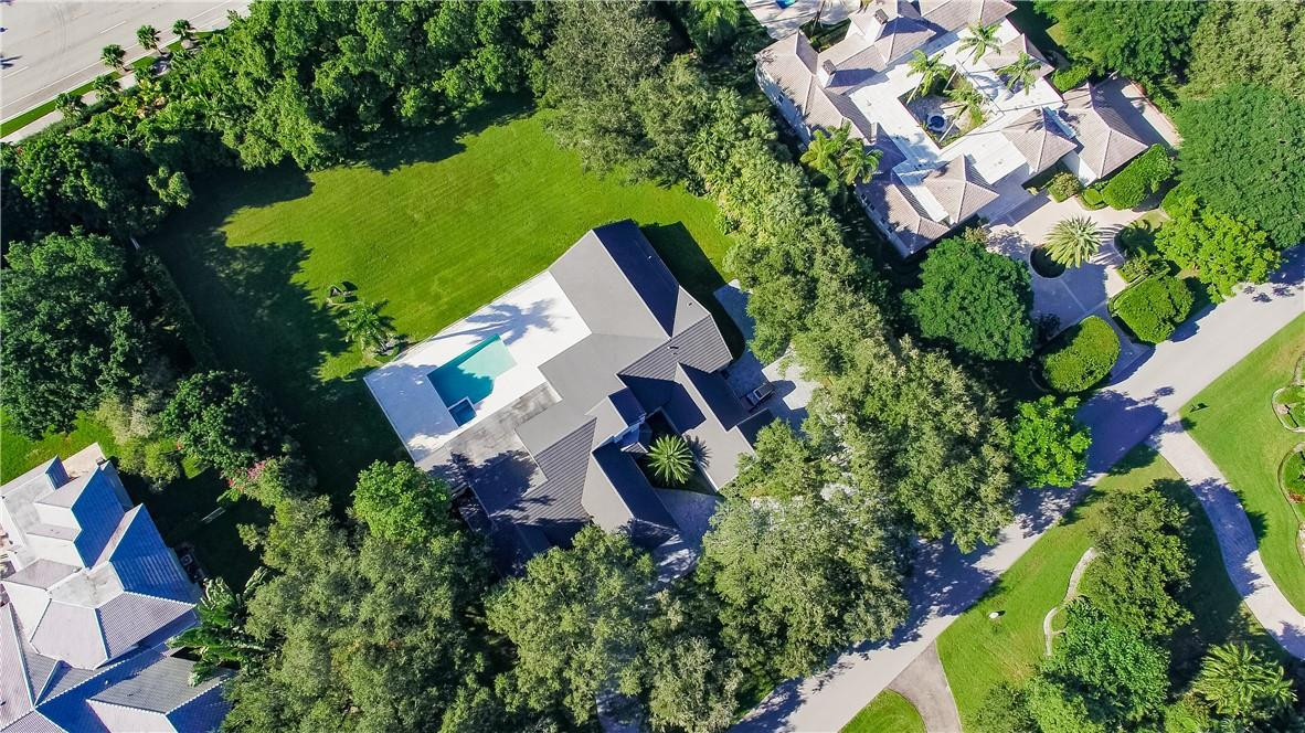 2725 Hackney Road Weston, FL 33331 - Photo 52 of 57 an aerial view of house with yard