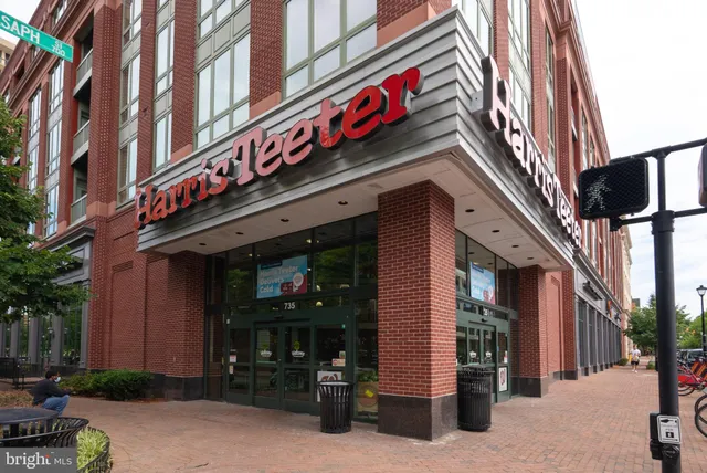 a view of a street with a view of building