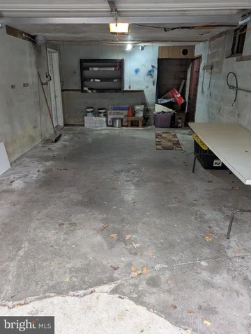 a view of car garage