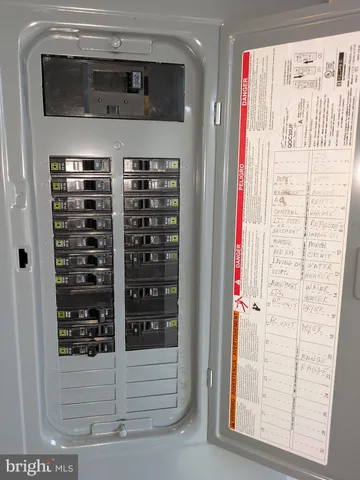 a close view of walk in closet