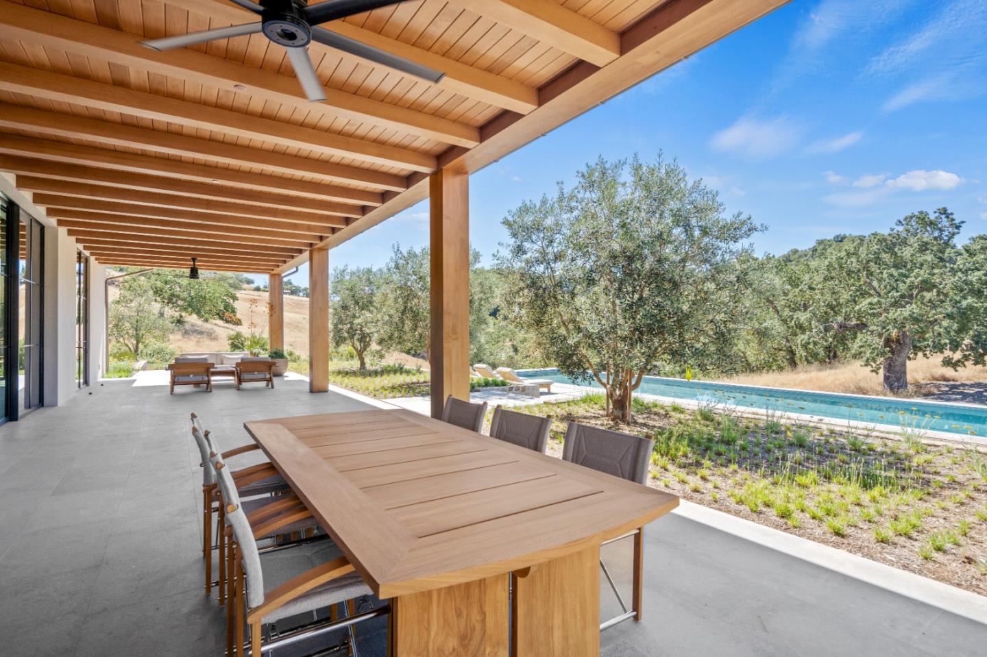 16 Touche Pass Carmel, CA 93923 - Photo 28 of 42 a view of a patio with wooden floor