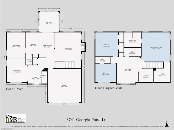 $408,000 | 3741 Georgia Pond Lane, High Point, NC 27265