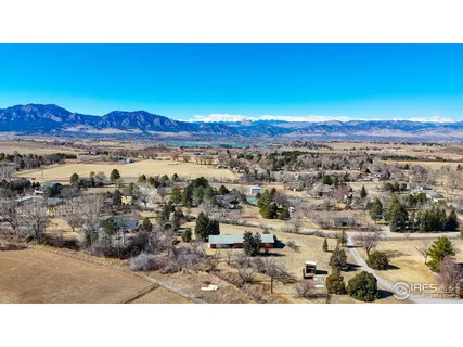 a view of a city with sunset view