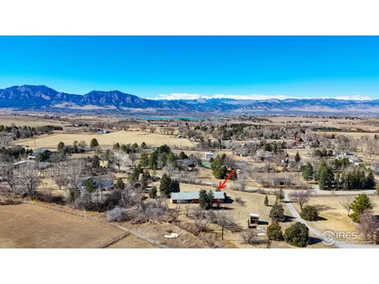 a view of city and mountain