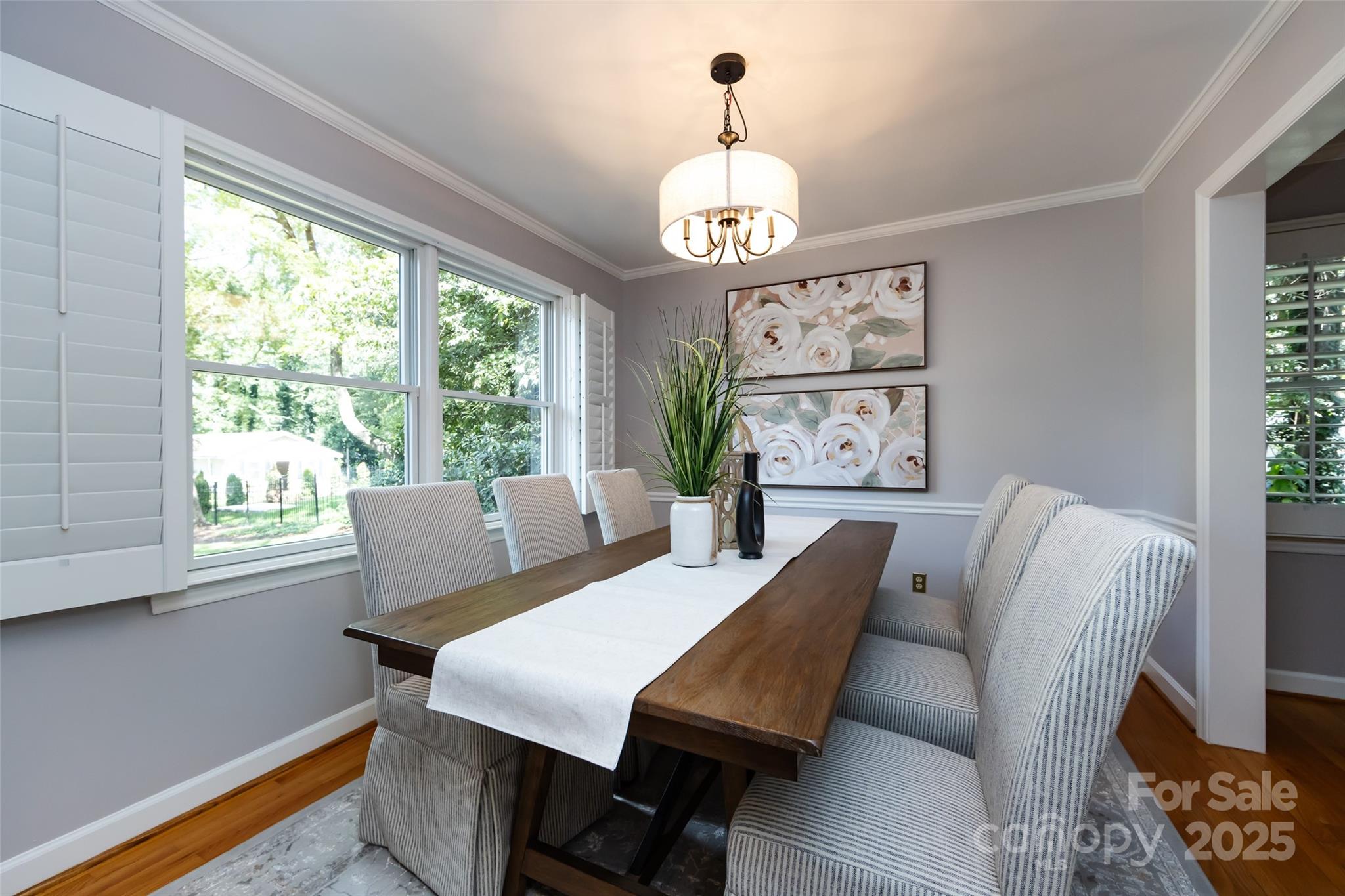 757 Concord Road Davidson, NC 28036 - Photo 11 of 46 a view of a dining room with furniture window and outside view