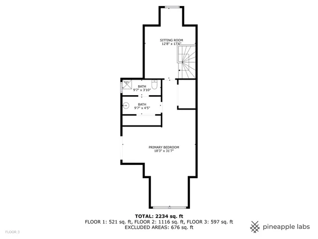 a picture of a floor plan